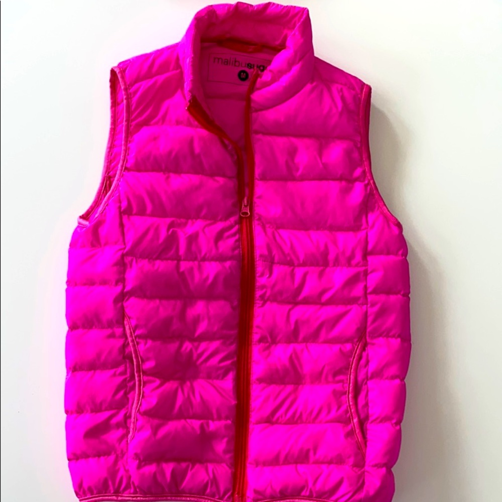 girls puffer vest
